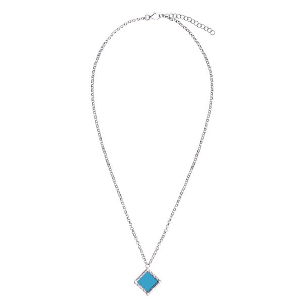 Olympia Necklace with lab-grown diamonds and enamel - Image 2