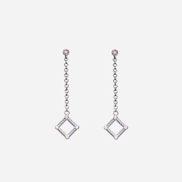 Dyana Earrings with lab-grown diamonds - Image 2