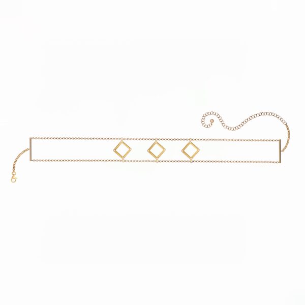 Dyana Choker Necklace with lab-grown diamonds - Image 2